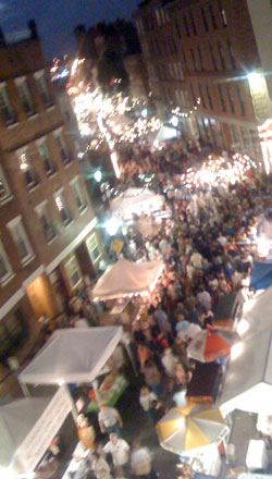 image of italian street festival in boston