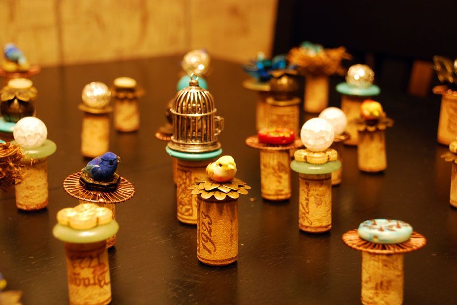 handmade bottle/cork stoppers